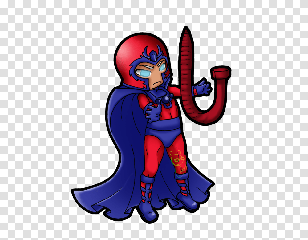 Magneto Chibi, Toy, Apparel, Costume Transparent Png