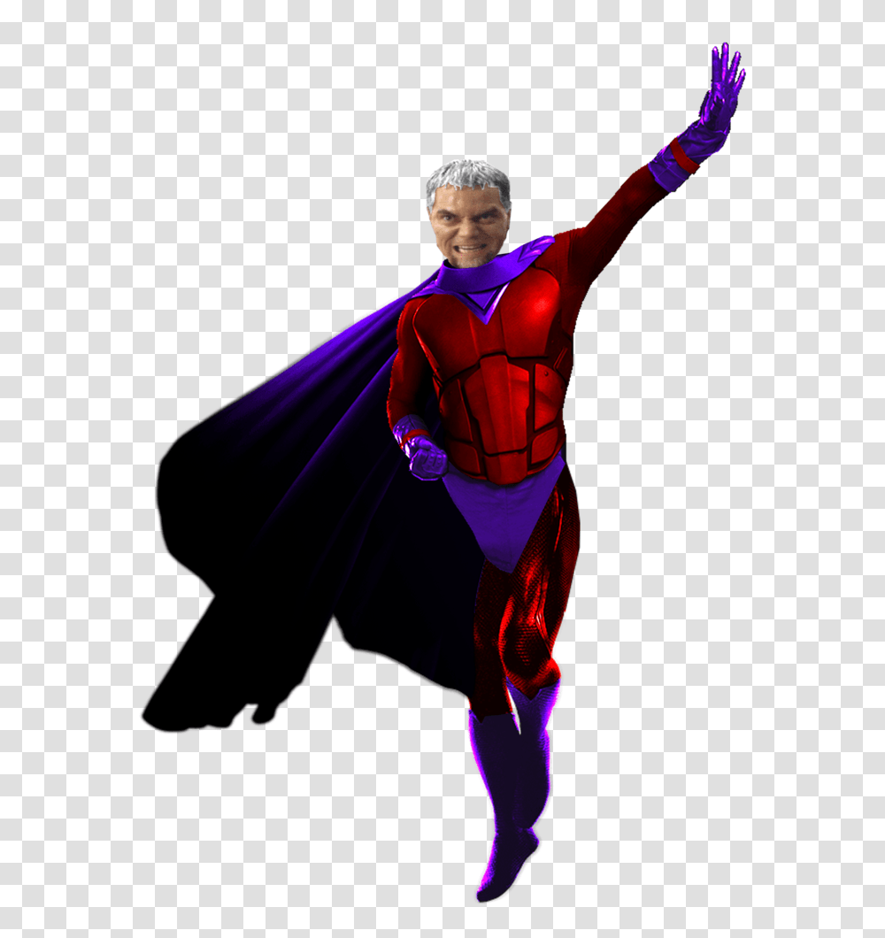 Magneto, Lifejacket, Person, Costume Transparent Png
