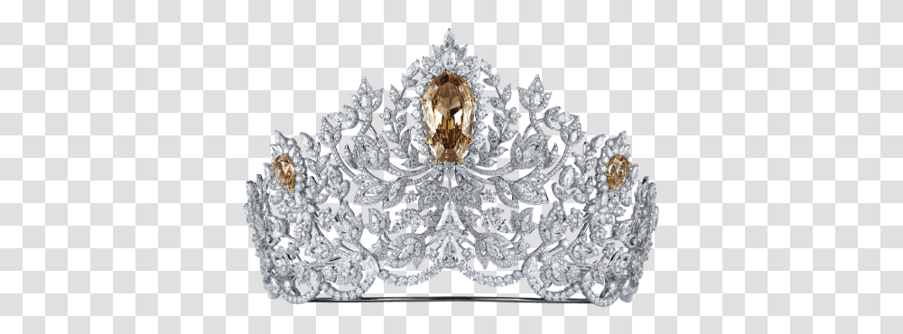Magnificent Jewelry And Watches Mouawad Background Miss Universe Crown, Accessories, Accessory, Chandelier, Lamp Transparent Png