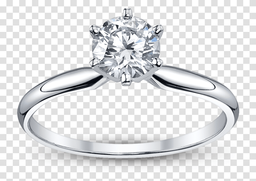 Magnificent Wedding Rings Solitaire Diamond Ring 1 Carat, Jewelry, Accessories, Accessory, Platinum Transparent Png