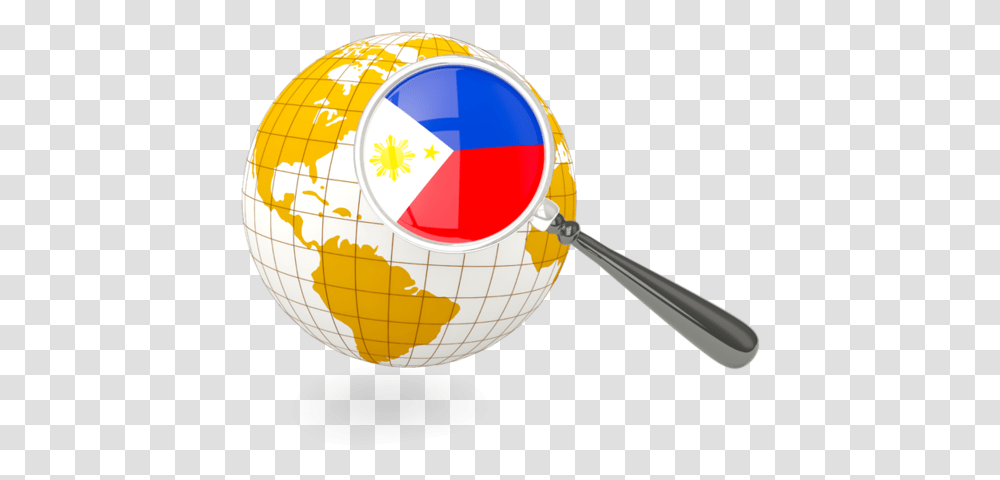 Magnified Flag With Globe New Zealand Globe, Planet, Outer Space, Astronomy, Universe Transparent Png