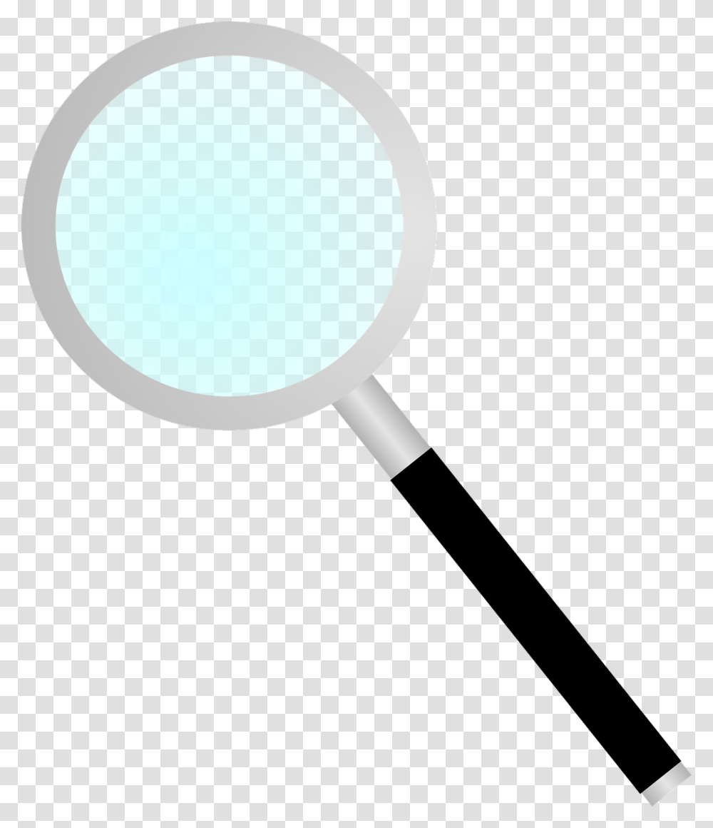 Magnifier Magnifying Glass Blue Black Forstrrelsesglas,  Transparent Png