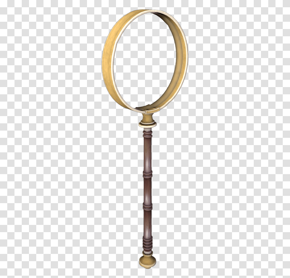 Magnifying Axe Harvesting Tool Keychain, Gold, Bronze, Handrail, Banister Transparent Png