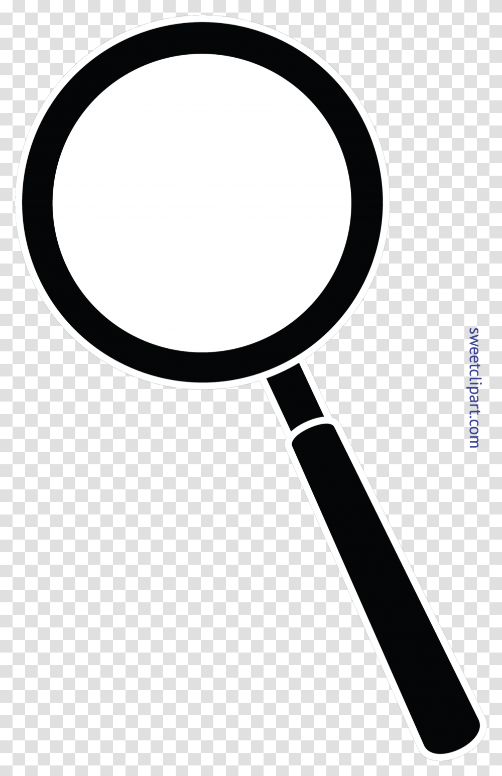 Magnifying Glass Black Clip Art Transparent Png