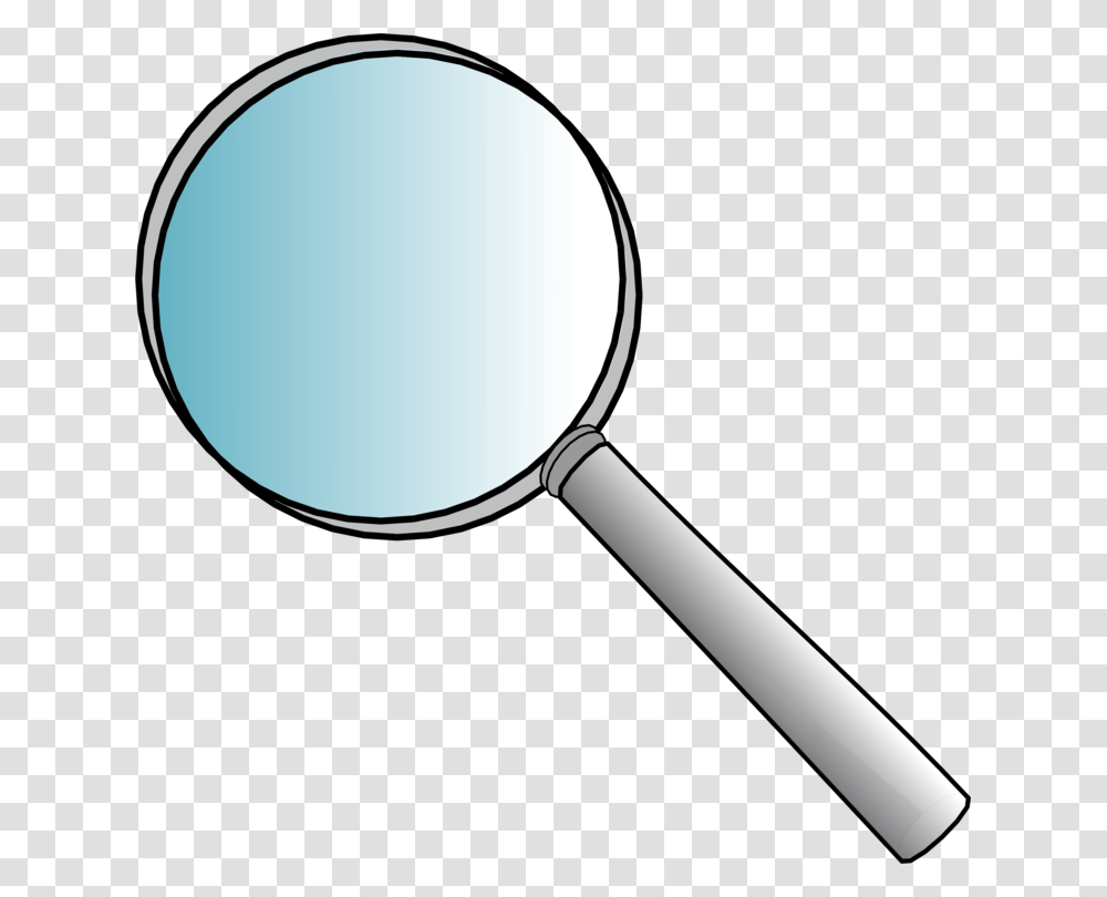 Magnifying Glass Cartoon Drawing Download, Spoon, Cutlery Transparent Png