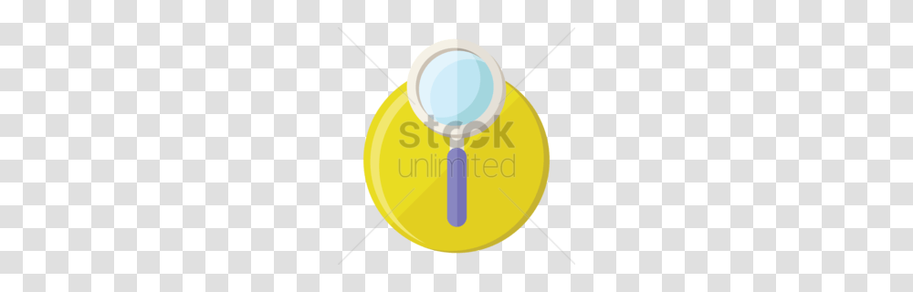 Magnifying Glass Clipart, Rattle Transparent Png