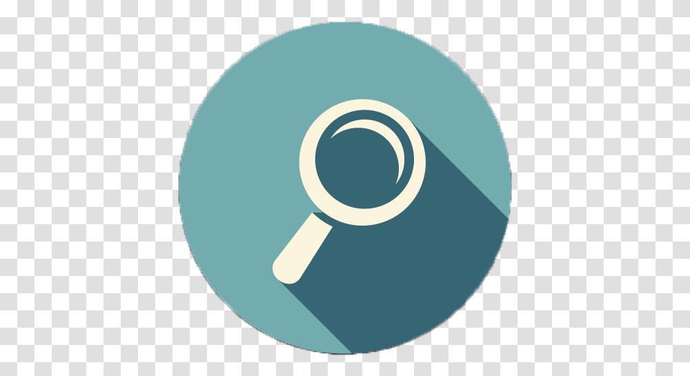 Magnifying Glass Icon No Background, Disk Transparent Png