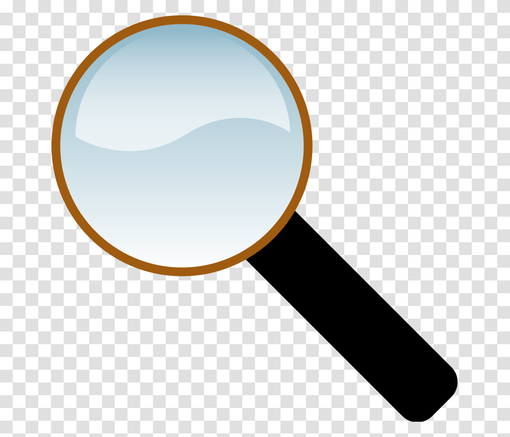 Magnifying Glass, Moon, Outer Space, Night, Astronomy Transparent Png