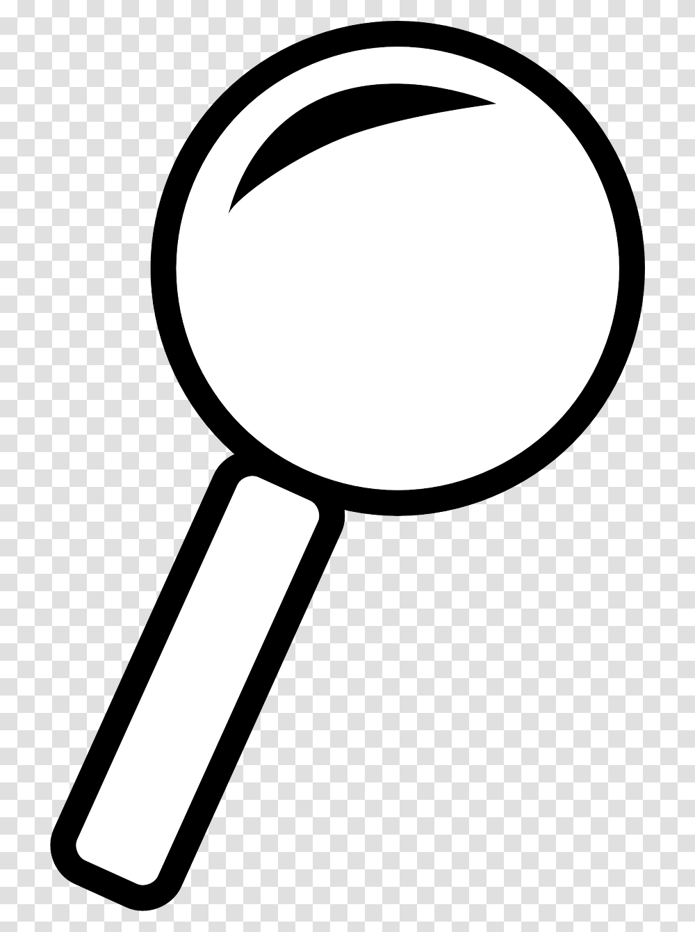 Magnifying Glass Outline Icon Magnifying Glass Clipart Vector, Scissors, Blade, Weapon, Weaponry Transparent Png