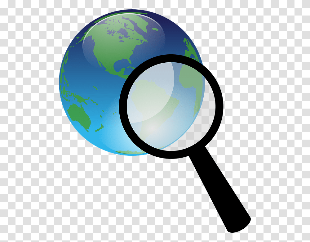 Magnifying Glass Science Clipart, Sphere, Astronomy, Outer Space, Universe Transparent Png