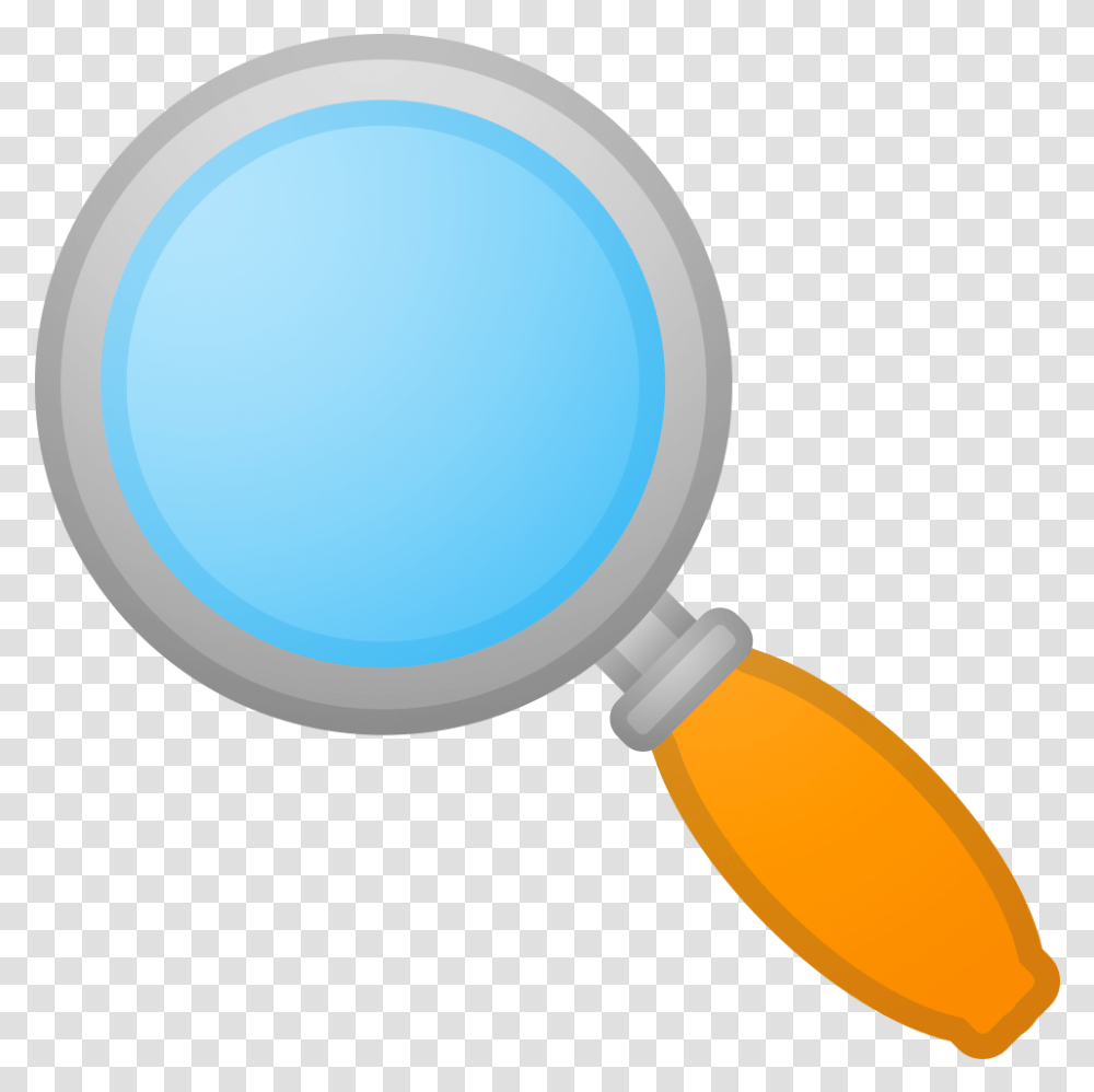 Magnifying Glass Tilted Left Icon Magnifying Glass Emoji, Tape Transparent Png
