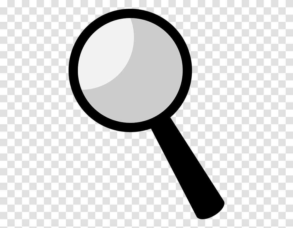 Magnifying Glass Vector Magnifying Glass Clipart, Moon, Outer Space, Night, Astronomy Transparent Png