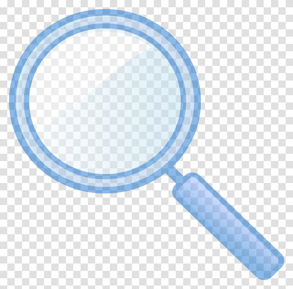 Magnifying Icon Yellow And Blue, Tape Transparent Png