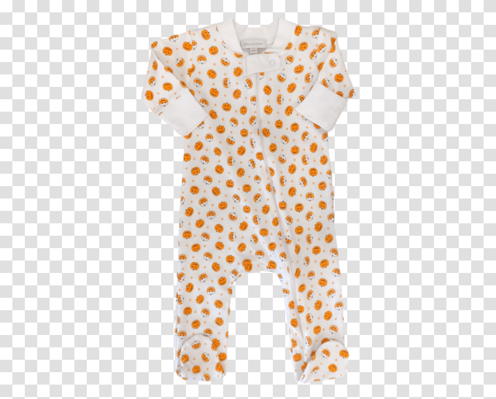 Magnolia Baby Candy Corn Pumpkin Zipped Footie Dress, Clothing, Apparel, Pajamas, Coat Transparent Png