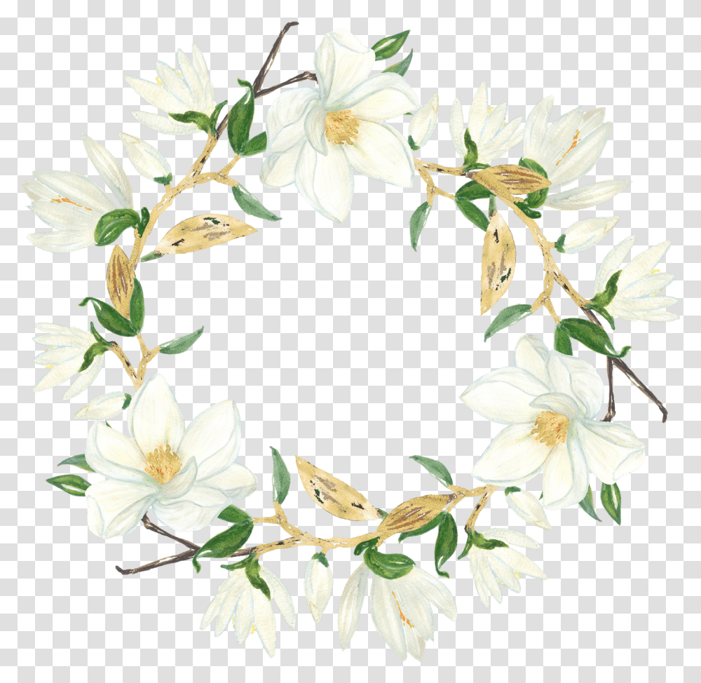 Magnolia Clipart Flower Japanese Noren Doorway Curtain, Plant, Floral Design, Pattern, Graphics Transparent Png