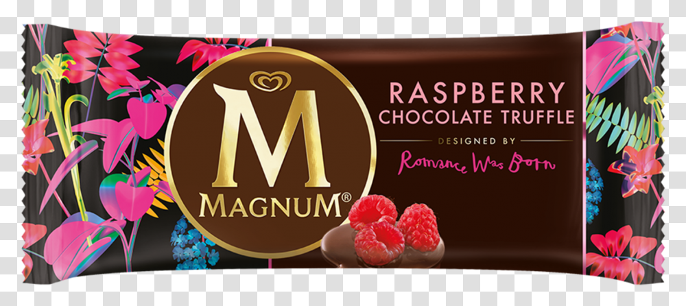 Magnum Raspberry Chocolate Truffle, Fruit, Plant, Food Transparent Png