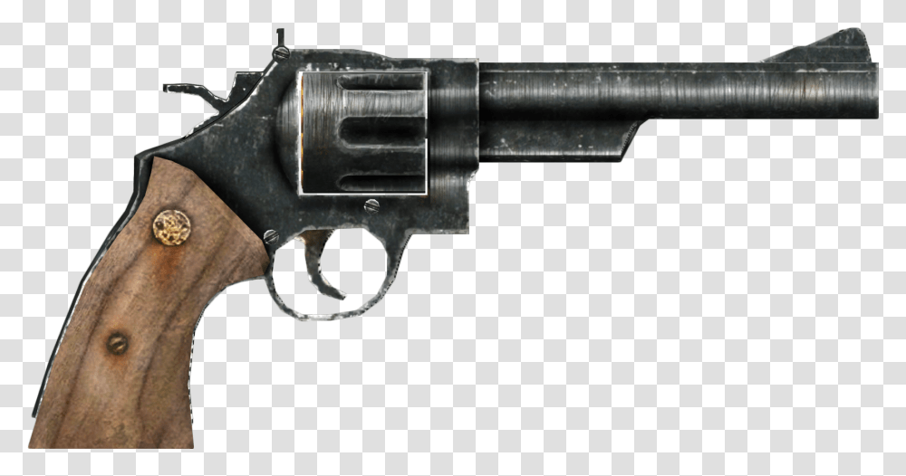 Magnum Revolver Fallout New Vegas Wiki Fandom Fallout New Vegas 44 Magnum, Gun, Weapon, Weaponry, Handgun Transparent Png