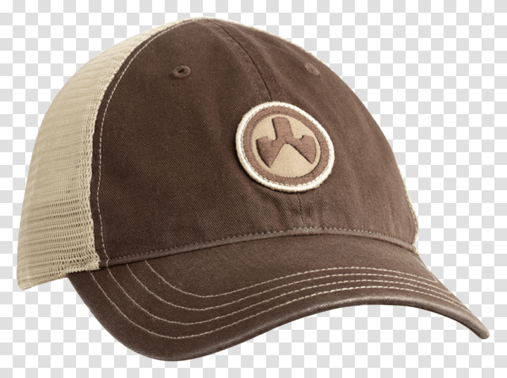 Magpul Icon Patch Garment Washed Trucker Hat Brownkhaki One Size Fits Most For Baseball, Clothing, Apparel, Baseball Cap Transparent Png