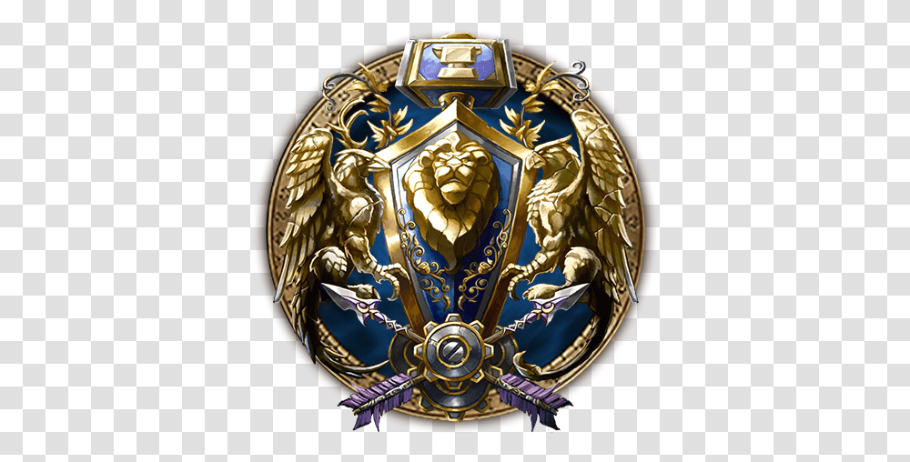 Magram Alliance World Of Warcraft Alliance Crest, Lamp, Armor, Shield Transparent Png
