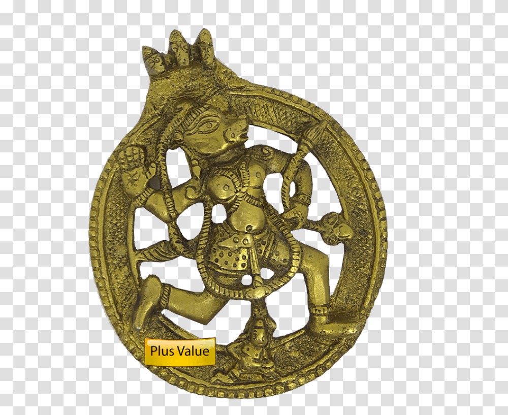 Mahabali Hanuman Yantra, Bronze, Cross, Emblem Transparent Png