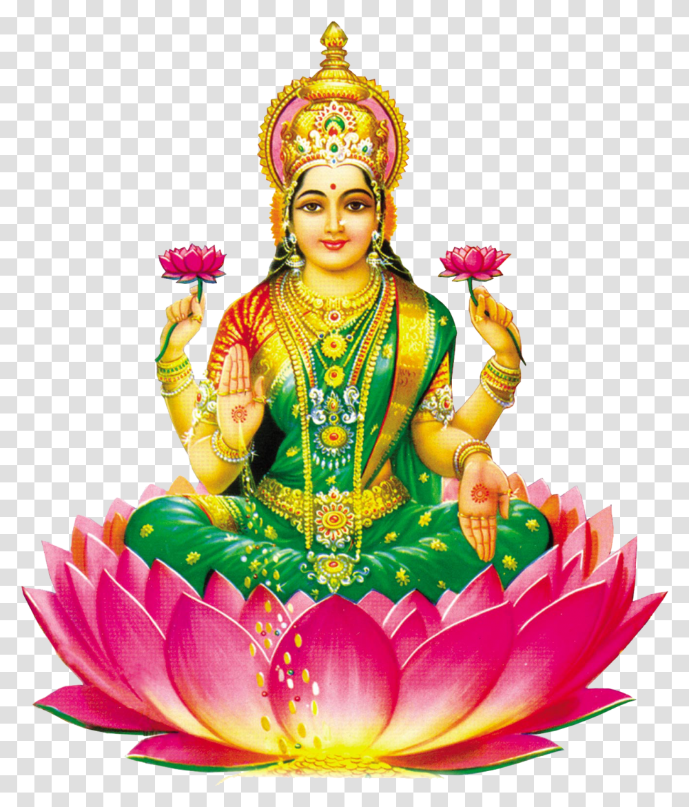 Mahalakshmi, Person, Flower, Plant Transparent Png