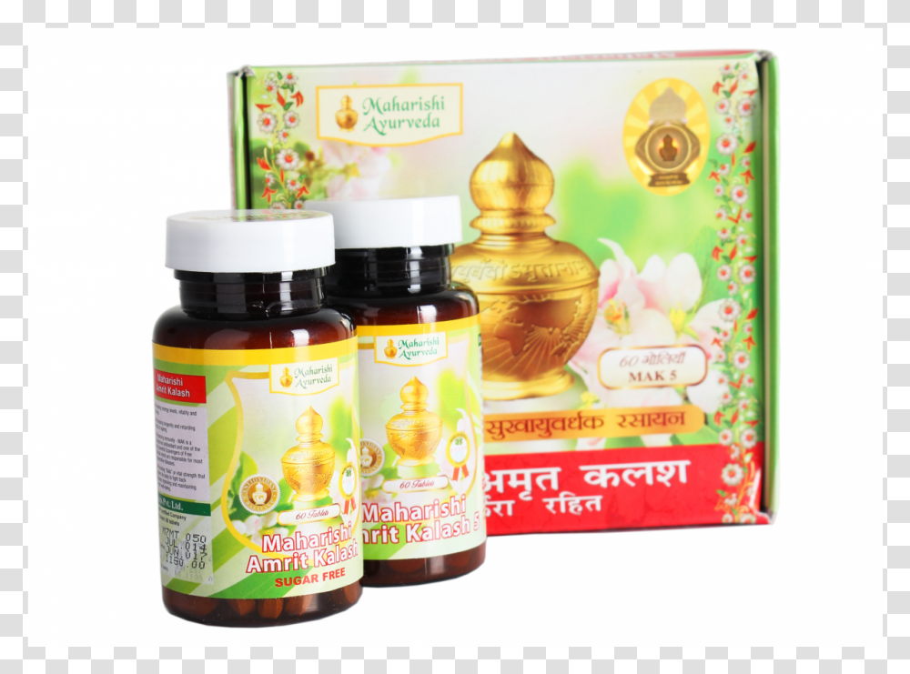 Maharishi Vedic Approach To Health, Food, Jar, Bottle, Label Transparent Png