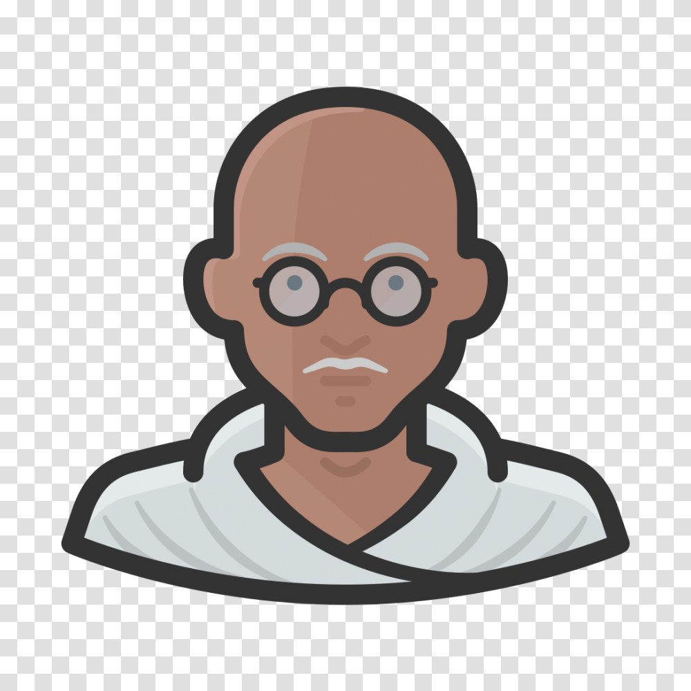 Mahatma Gandhi, Celebrity, Face, Drawing Transparent Png