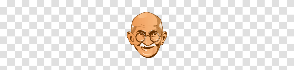 Mahatma Gandhi, Celebrity, Head, Face, Helmet Transparent Png