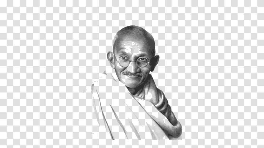 Mahatma Gandhi, Celebrity, Head, Face, Person Transparent Png