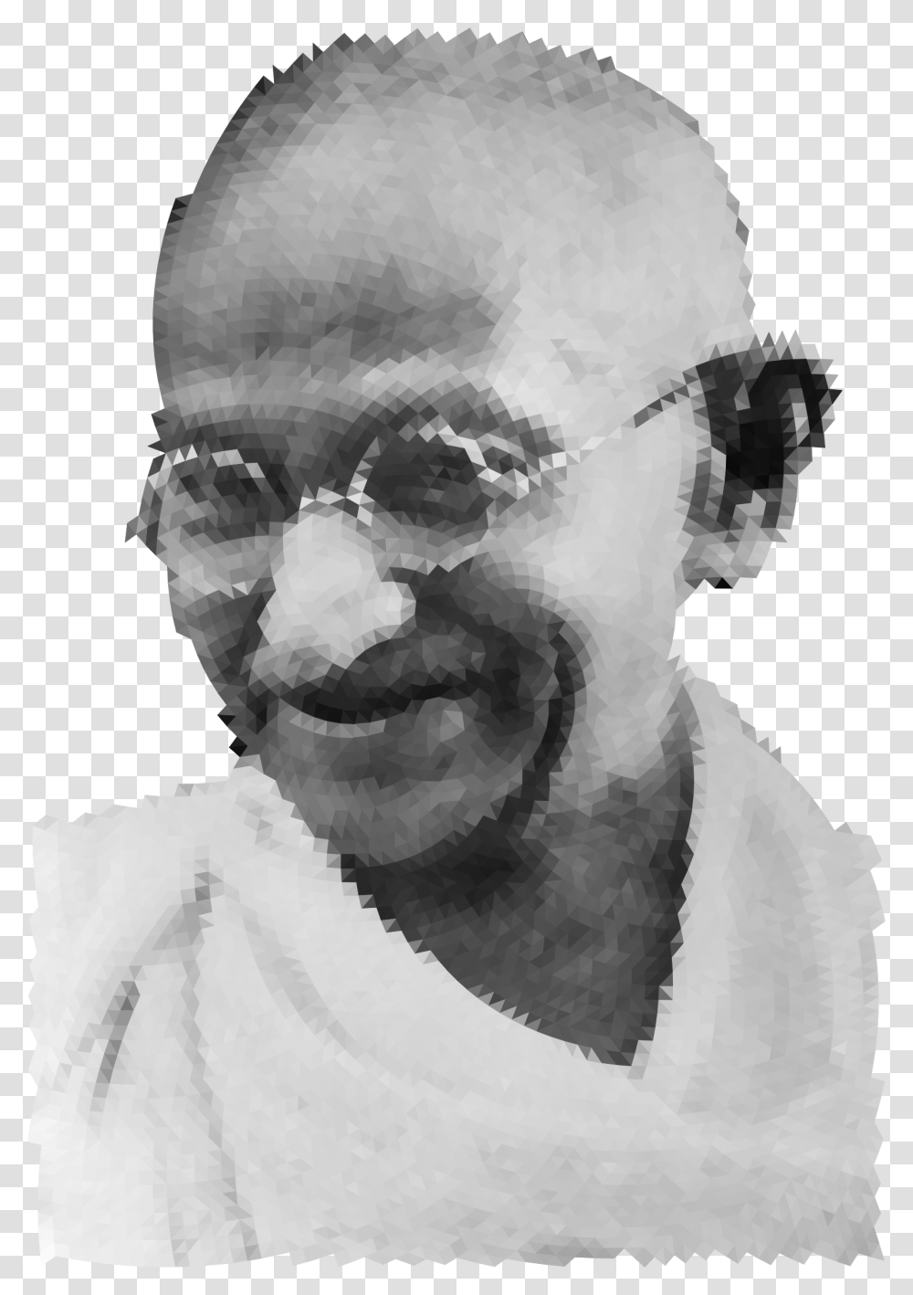 Mahatma Gandhi Download Eye For An Eye Gandhi, Face, Head, Glasses, Accessories Transparent Png