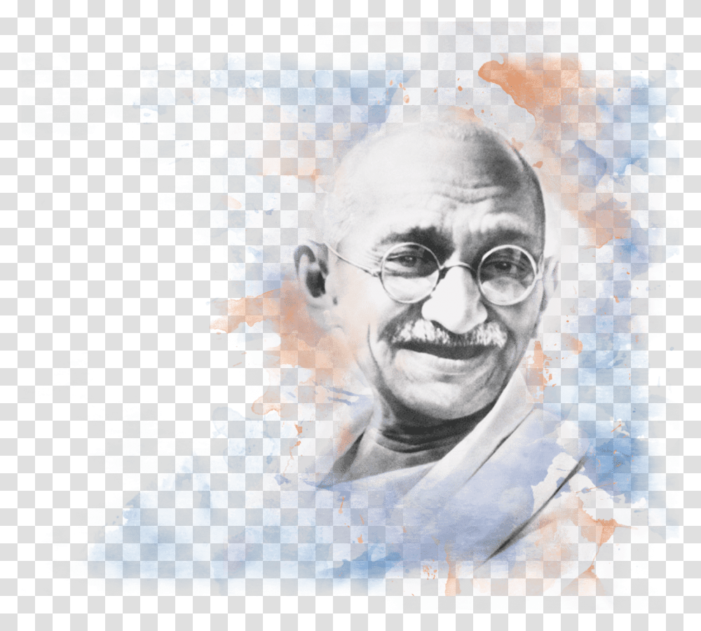 Mahatma Gandhi Images Mahatma Gandhi, Collage, Poster, Advertisement, Glasses Transparent Png