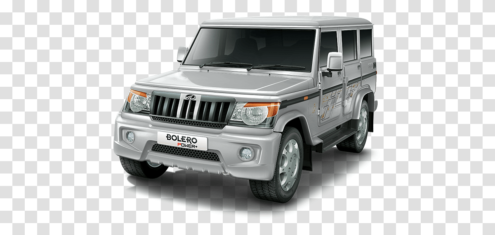 Mahindra Bolero Silver Colour, Car, Vehicle, Transportation, Jeep Transparent Png