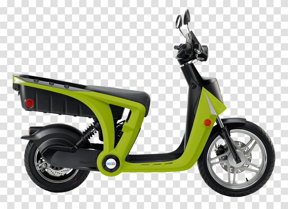 Mahindra Genze, Vehicle, Transportation, Scooter, Motorcycle Transparent Png