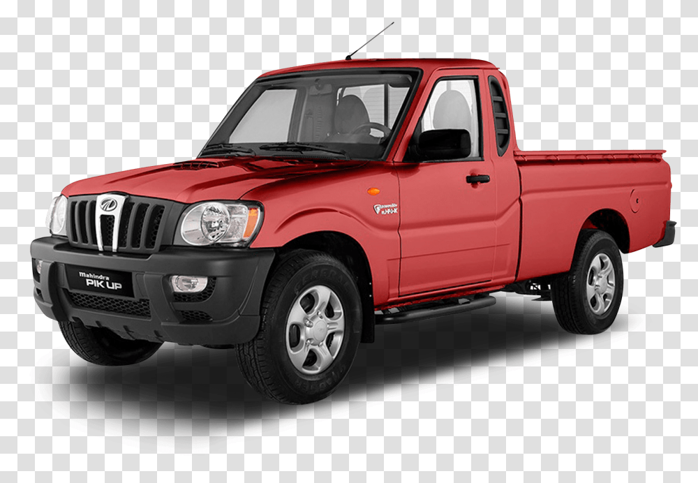 Mahindra Pik Up Roja, Pickup Truck, Vehicle, Transportation, Wheel Transparent Png