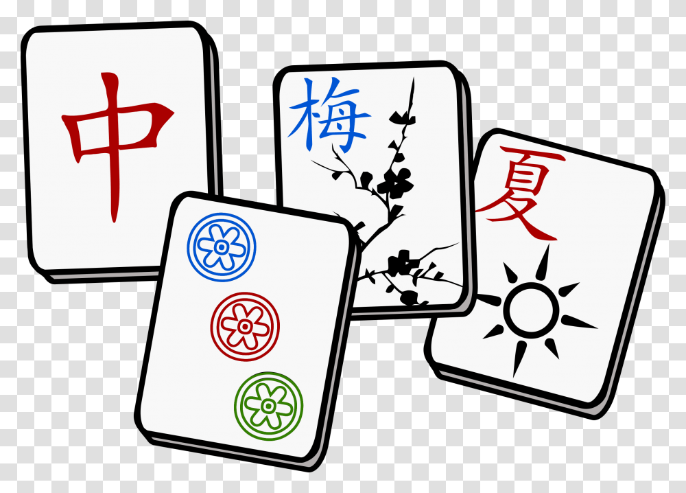 Mahjong Tiles Icons, First Aid, Label, Condo Transparent Png