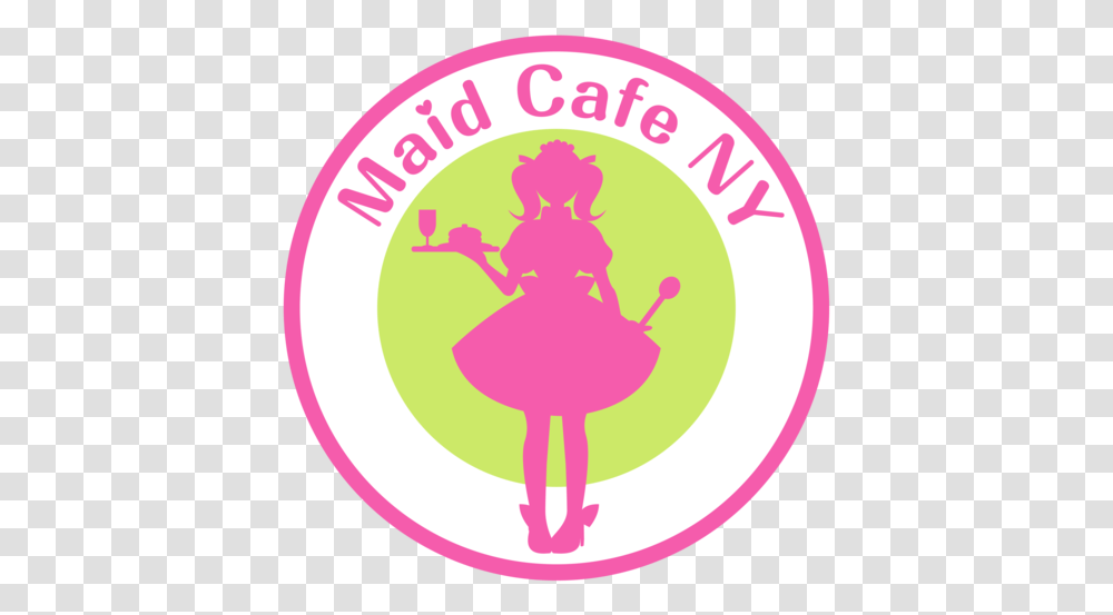 Maid Cafe Ny Maidcafeny Twitter Anime Maid Cafe Logo, Symbol, Trademark, Label, Text Transparent Png