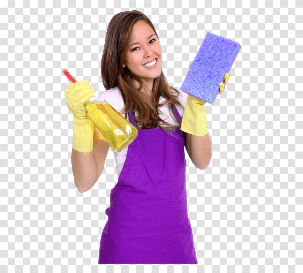 Maids Cleaning House Maid, Person, Human, Female, Girl Transparent Png