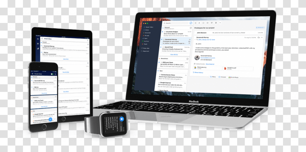 Mail Apps For Mac Spark, Pc, Computer, Electronics, Laptop Transparent Png
