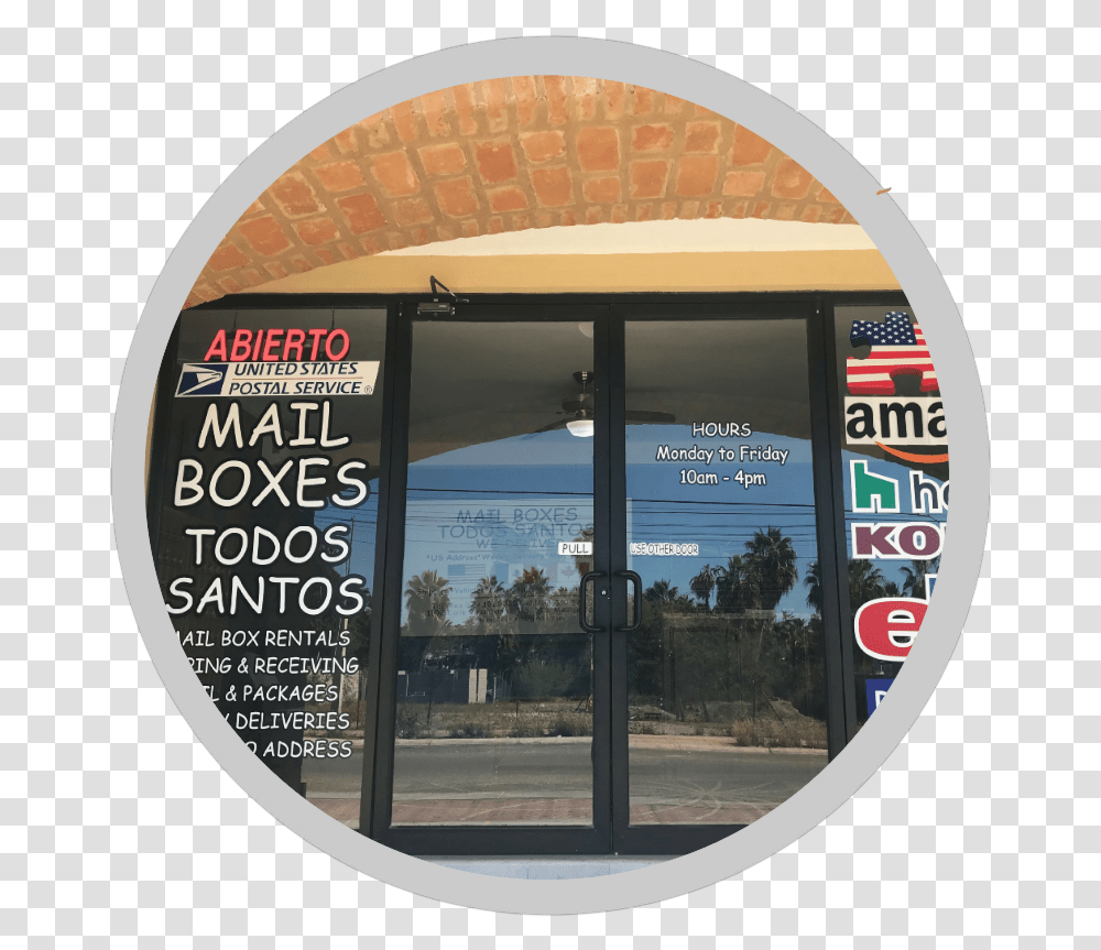 Mail Box Mail Boxes Todos Santos Window, Door, Poster, Advertisement Transparent Png