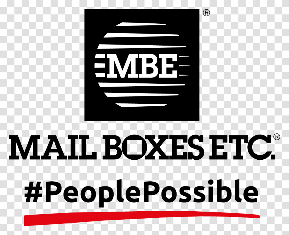Mail Boxes Etc People Possible, Logo, Label Transparent Png