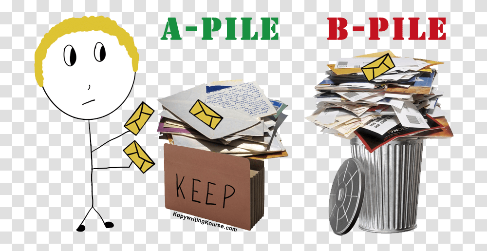 Mail Clipart Mail Delivery Pile Of Emails, Box, Paper, Carton Transparent Png