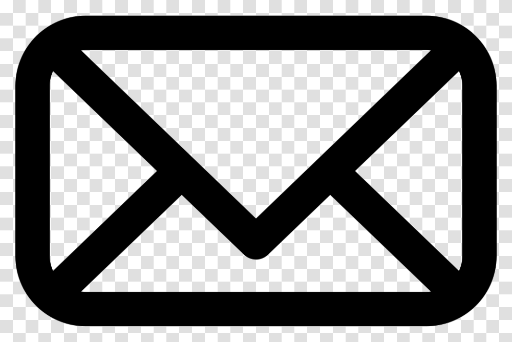 Mail Envelope Icon Free Download, Triangle, Furniture Transparent Png