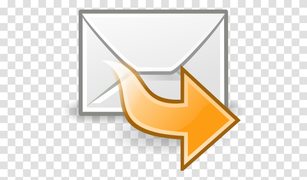 Mail Forward Svg Clip Arts Email To Push Notification, Envelope, Airmail Transparent Png