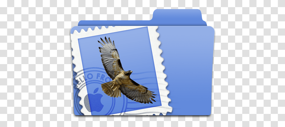Mail Icon Apple Mail, Bird, Animal, Buzzard, Hawk Transparent Png