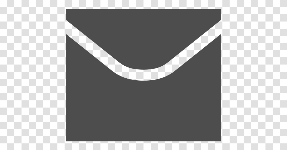Mail Icon Black And White Email, Alphabet, Stencil, Photography Transparent Png
