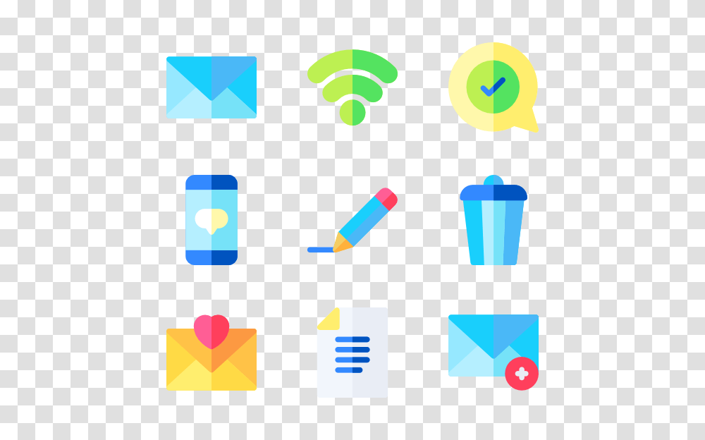 Mail Icons, Number Transparent Png