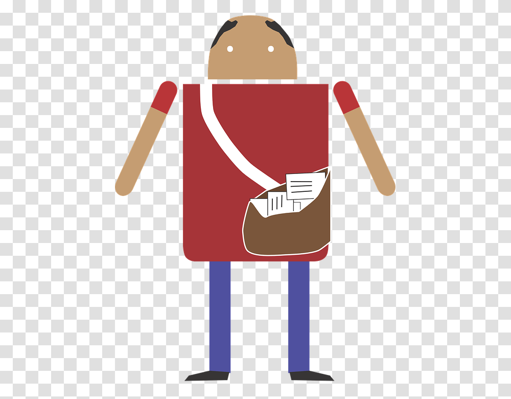 Mail Man Mail Carrier, Mailbox, Letterbox, Postbox Transparent Png