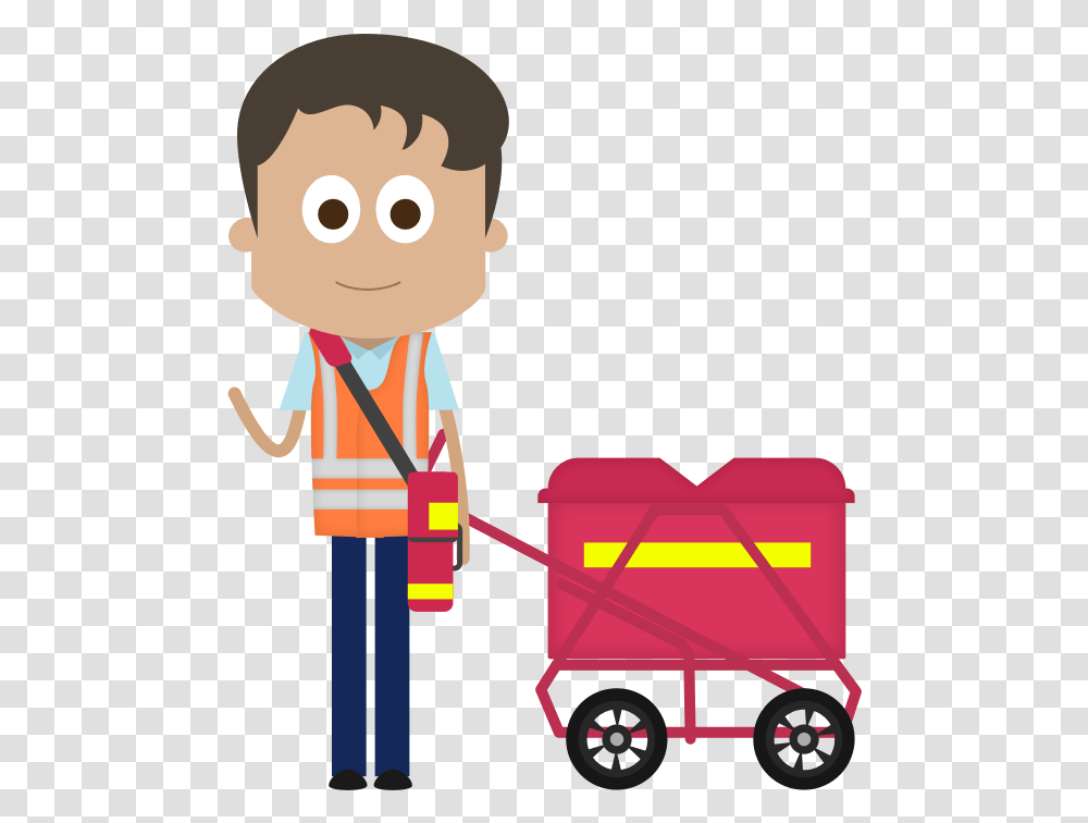 Mail Package Royal Postman Royal Mail Clipart, Transportation, Vehicle, Toy Transparent Png
