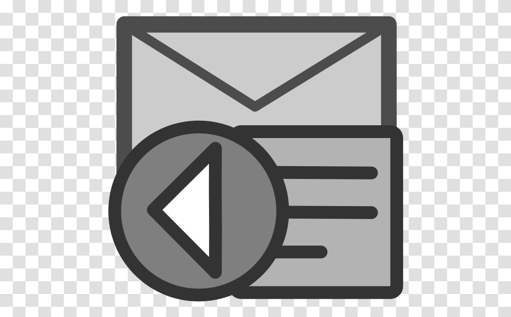 Mail Replylist Clip Arts Email Reply Icon Grey Svg, Envelope Transparent Png