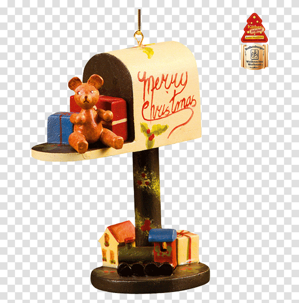 Mailbox Quotmerry Christmas Teddy Bear, Toy, Beverage Transparent Png